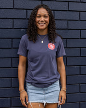 Navy Primary Logo Tee - Adult