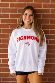 White Richmond Crewneck