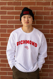 White Richmond Crewneck