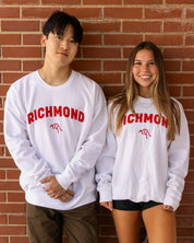 White Richmond Crewneck