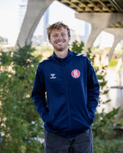 Youth Blue Full Zip - Hummel