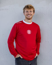 Men's Red Active Long Sleeve - Hummel