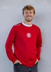 Men's Red Active Long Sleeve - Hummel