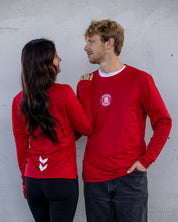 Women's Red Active Long Sleeve - Hummel