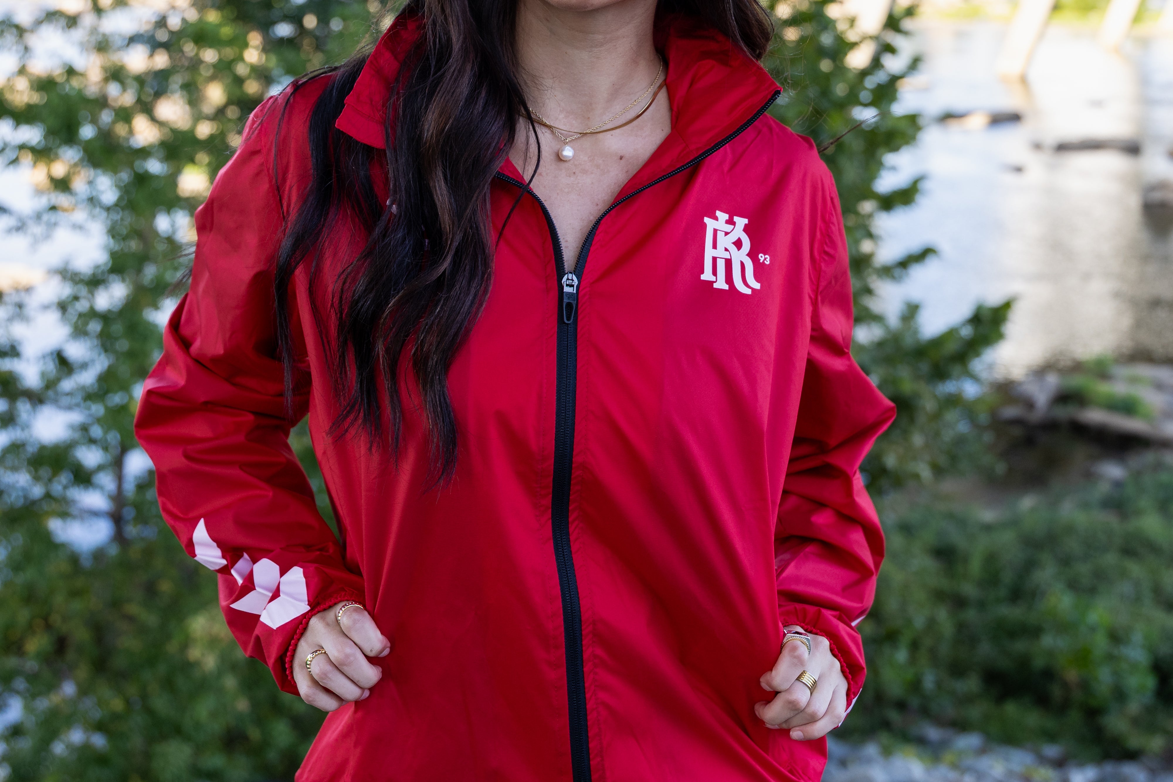 Adult Red Rain Jacket - Hummel