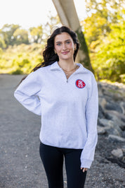 Kickers Grey Fleece 1/4 Zip