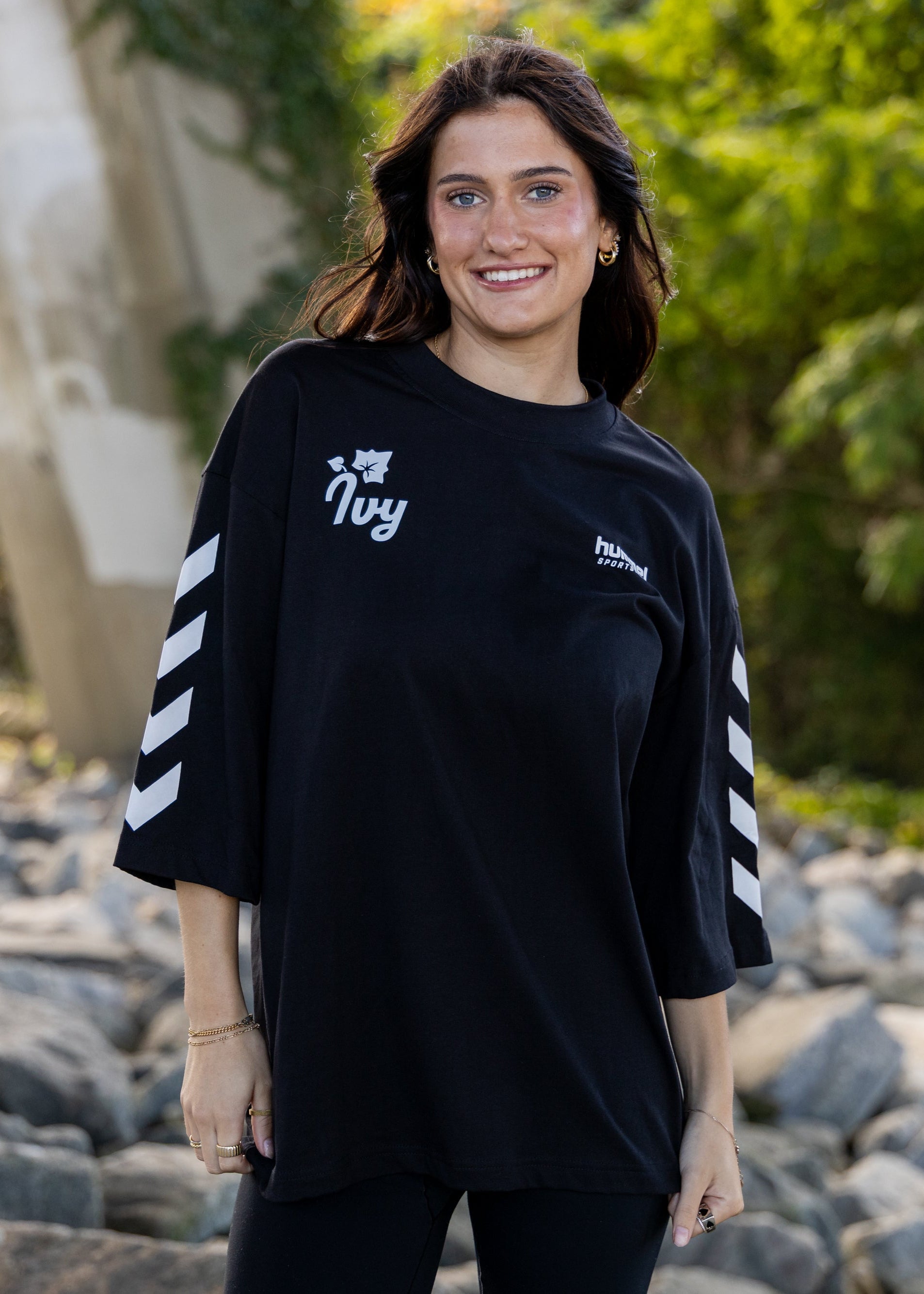 Ivy Oversized Tee - Hummel