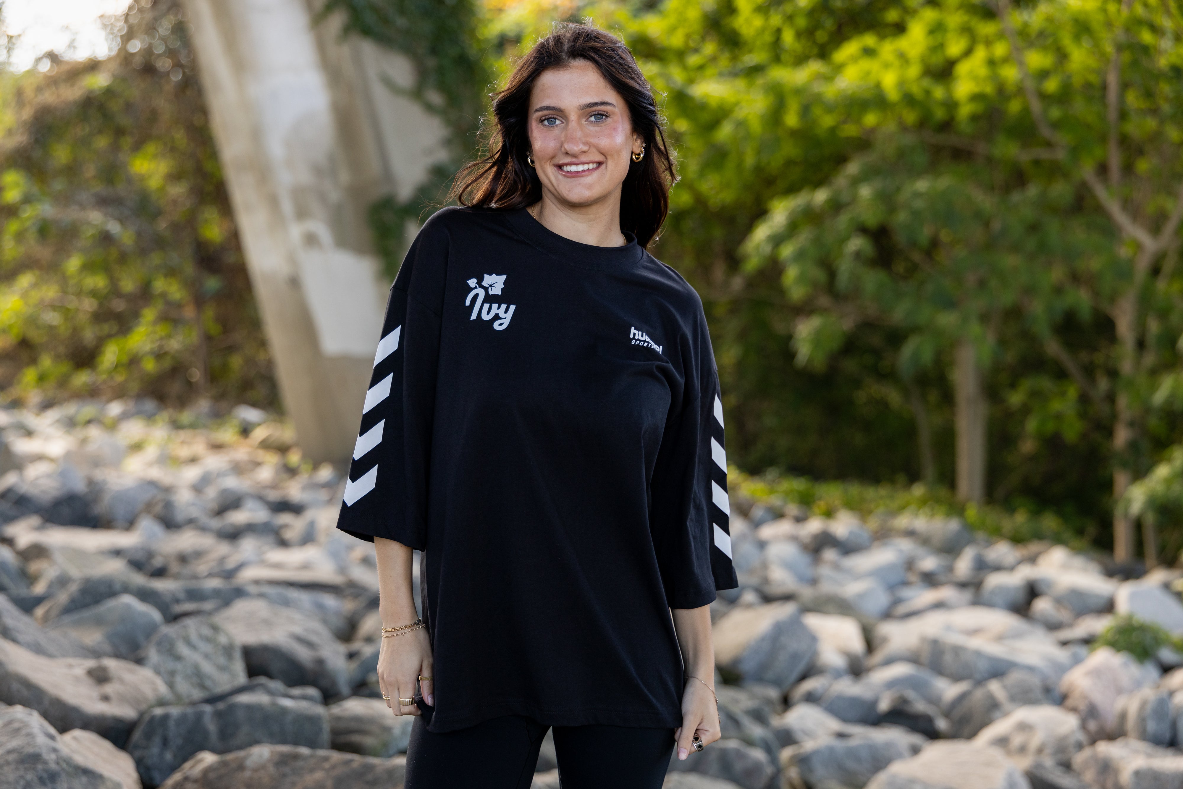Ivy Oversized Tee - Hummel