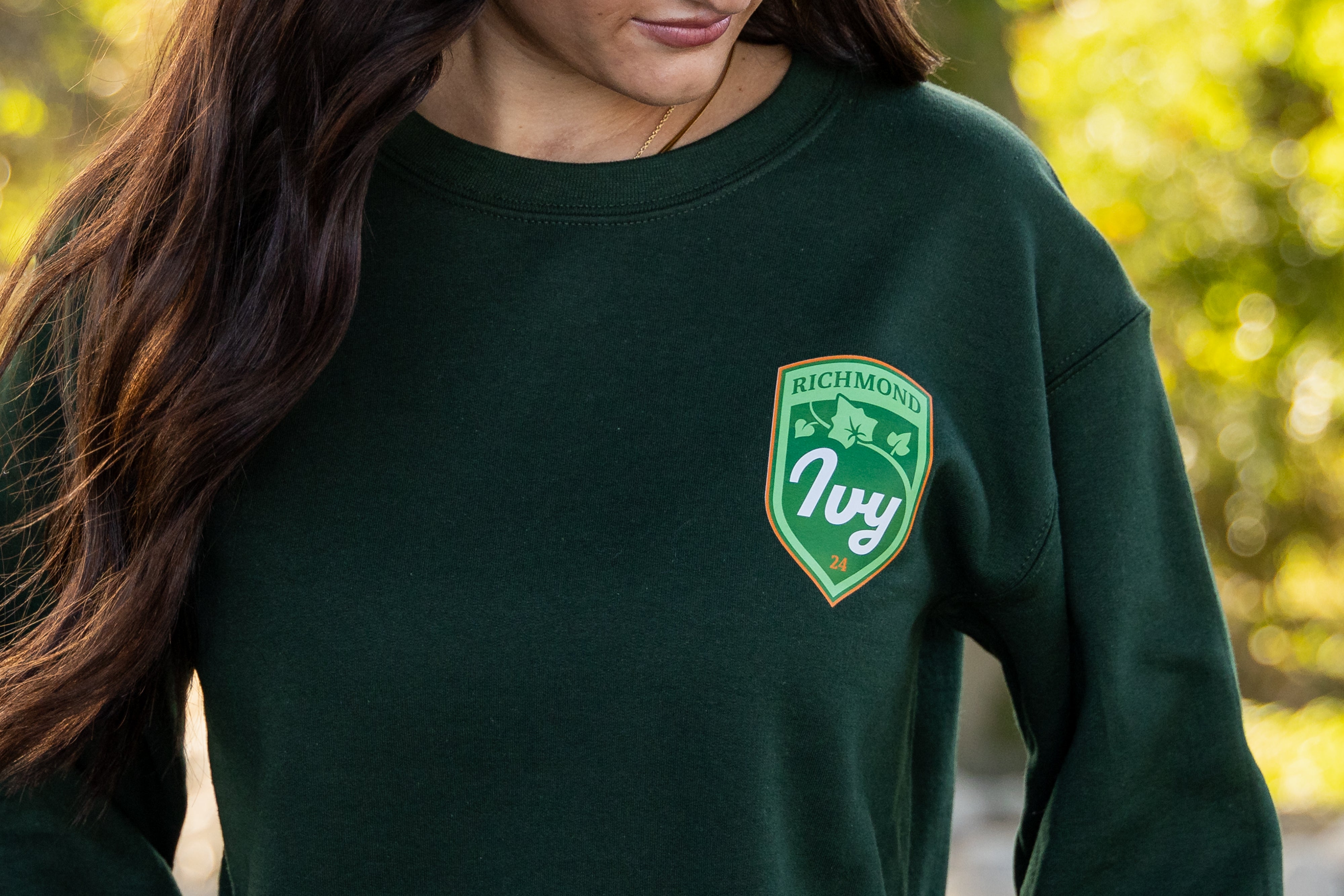 Ivy Crest Green Crewneck