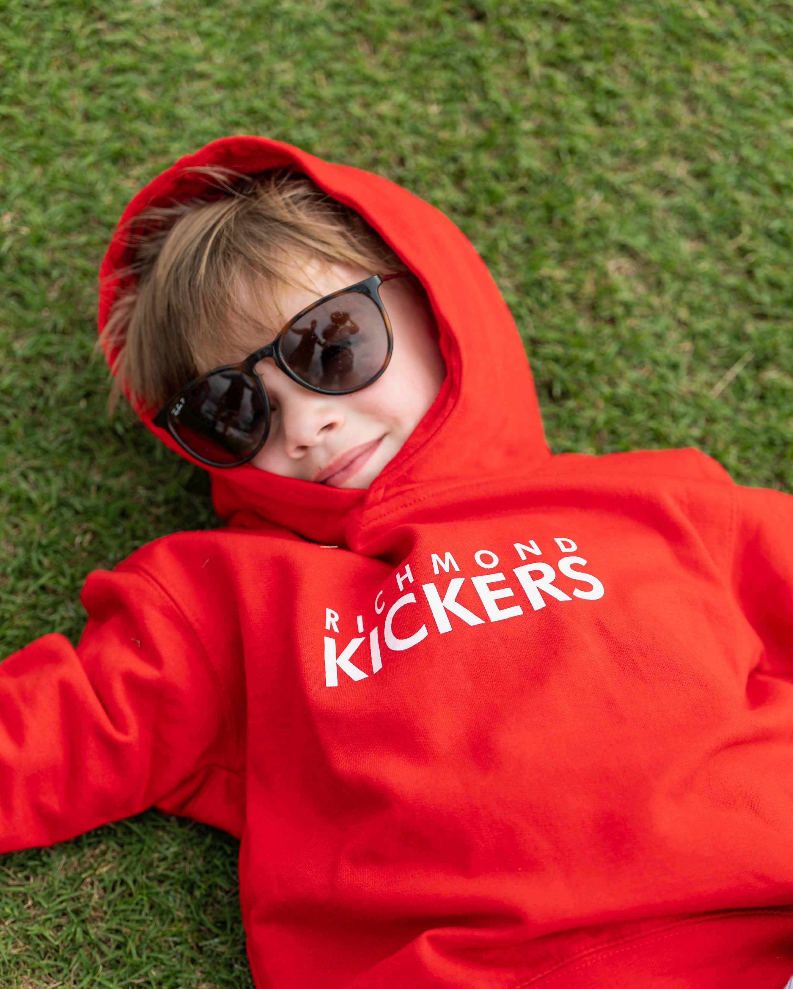Red Richmond Kickers Toddler Hoodie