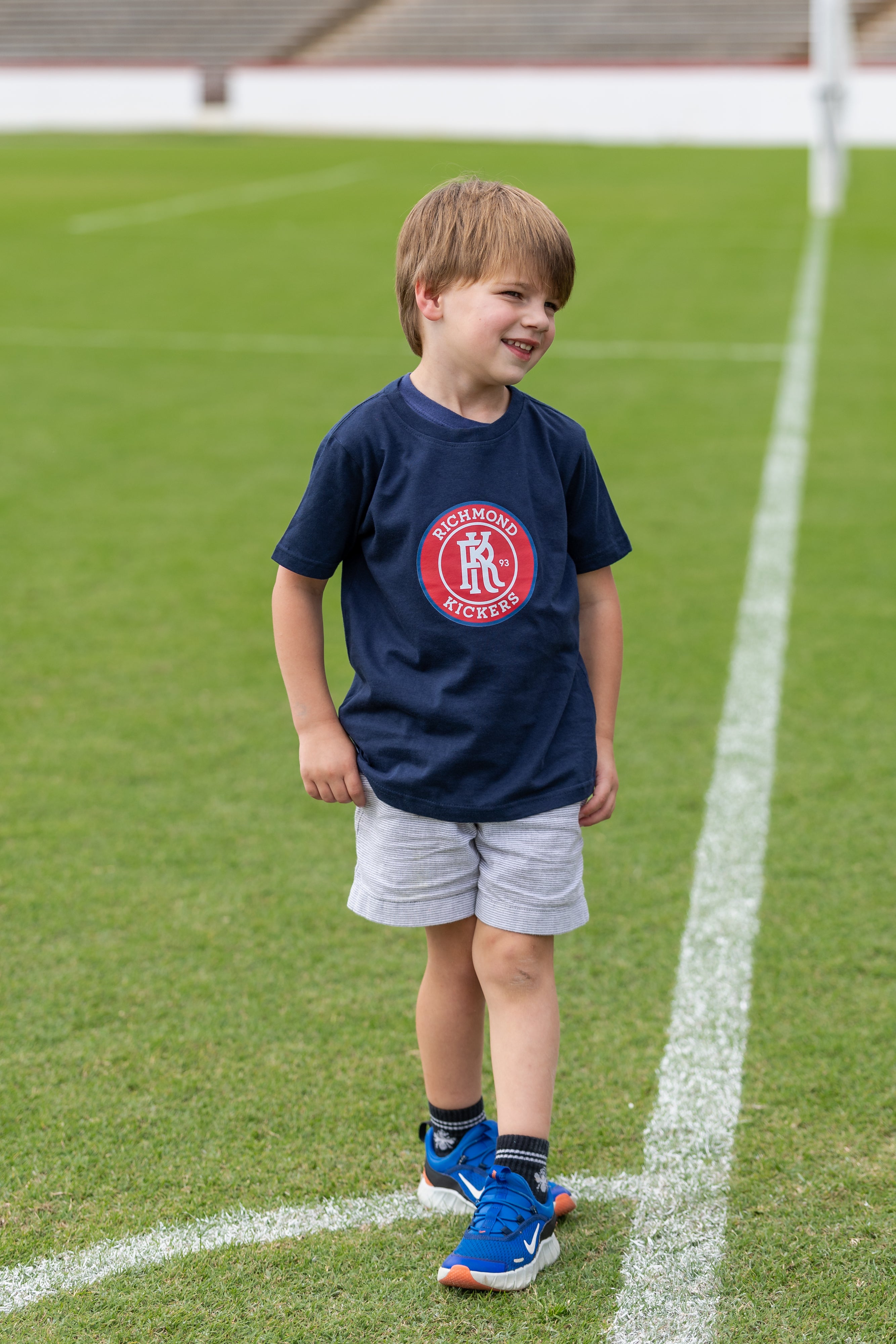 Navy Primary Logo Tee - Toddler